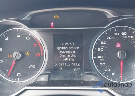 2013 Audi A4 2.0T Premium from USA, damaged, VIN WAUAFAFL8DN031173